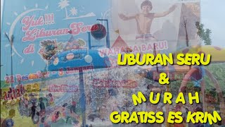 LIBURAN SERUU amp MURAH GRATiiSS ES KRIM SuperSplash WaterPark KARTIKA RESIDENCE KARAWANG [upl. by Cerys]