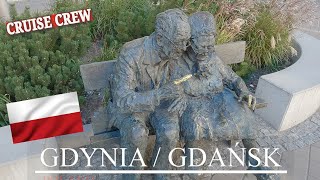 POLAND Sights Sounds and Smells of Gdynia  Gdańsk  Sky Princess Cruise Crew [upl. by Casimir]