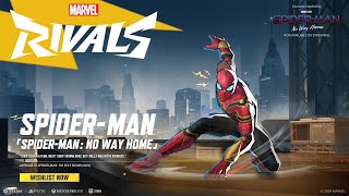 Marvel Rivals quotSpiderMan No Way Home Suitquot Gameplay [upl. by Auoy]