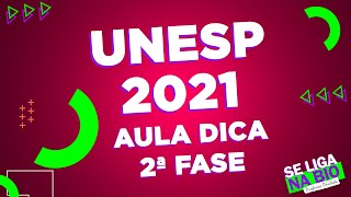 Aula dica UNESP 2021 segunda fase [upl. by Akin230]