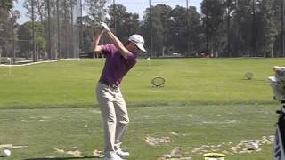 Heath Slocum golf swing dtl 2014 Northern Trust Open [upl. by Roswald]