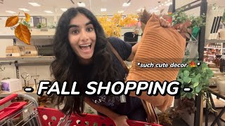 FALL SHOPPING VLOG 🍂 fall september october november shopping [upl. by Yousuf]