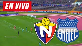 EL NACIONAL VS EMELEC EN VIVO  LIGA PRO FECHA 6 [upl. by Alhahs]