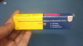 Funzi NM Cream  Clobetasol Propionate Neomycin Sulphate amp Miconazole Cream Uses  Funzi NM Cream [upl. by Ttekcirc]