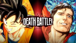 Goku VS Superman Dragon Ball VS DC Comics Death Battle Hype Trailer [upl. by Reginald]