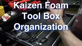 Kaizen Foam Organization for a CNC Toolbox [upl. by Angell707]