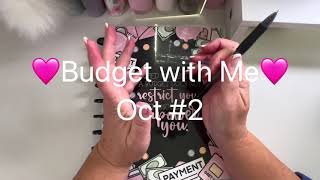 Budget with Me  Oct 2 [upl. by Ekralc]