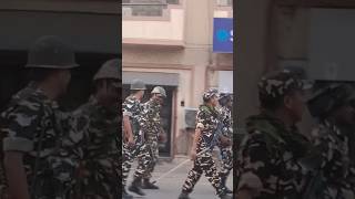 Solapur bandobast ke liye army force 7news24 short army [upl. by Sanger]