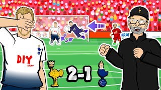 😲21 Liverpool vs Spurs the Silent Movie😲 Parody Goals Highlights 2019 [upl. by Ellevel]