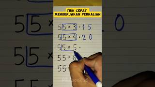 Trik Cepat Mengerjakan Perkalian shorts mathstricks trikcepatmatematika [upl. by Hibbert661]