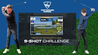 TOPTRACER RANGE 9 Shot Challenge Trafford Golf Centre [upl. by Weight913]