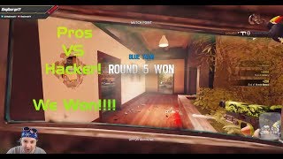 Pros VS Hackers We Won again LOL EZ ELO [upl. by Sutherland]