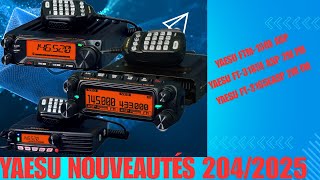 YAESU nouveautés 2025  FTM150E ASP  FT3185E ASP  FT3165EASP [upl. by Enaed]