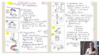 COLCHICUM AUTUMNALE  drug for dysentry and rheumatism  Materia Medica [upl. by Ahseinod]