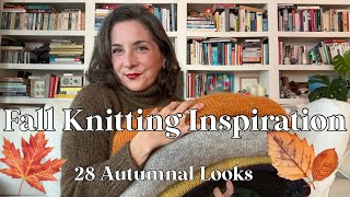 Fall Knitting Inspiration 28 Autumnal Looks [upl. by Lynden250]