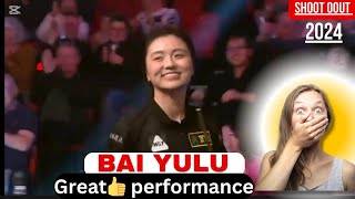 Snooker Shootout 2024 Bai Yulu unexpected performance [upl. by Weinhardt]