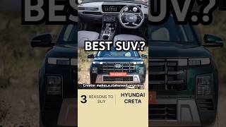 3 Reasons Why the Hyundai Creta is the Best Compact SUV in 2024 🚗 hyundaicreta [upl. by Soo]