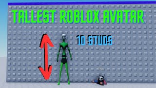 The TALLEST Free roblox Avatar [upl. by Nobel]