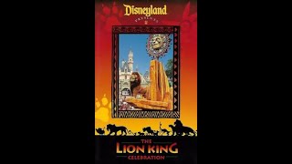 The Lion King Celebration VHS [upl. by Doak]