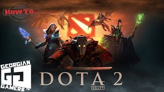 Dota 2 basics საინსტრუქციო ვიდეო [upl. by Yraillih]