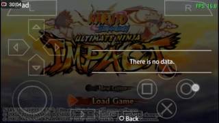 Cheat Naruto Ultimate Ninja Impact PPSSPP USA [upl. by Hetti]