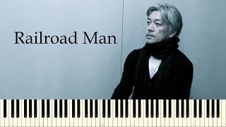 ♪ Ryuichi Sakamoto Railroad Man 鉄道員  Piano Tutorial [upl. by Nesiaj]