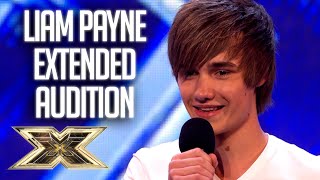 Liam Paynes Audition EXTENDED CUT  The X Factor UK [upl. by Antonetta798]