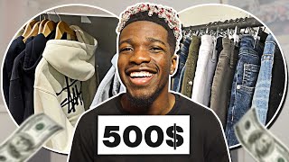 500€ POUR REFAIRE MA GARDE ROBE  👕🤑  Comment Être Stylé Avec Un Budget Limité [upl. by Centonze315]