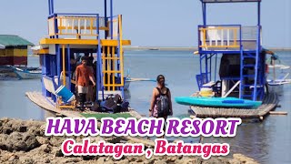 Swimming sa Hava Beach Resort Calatagan Batangas [upl. by Towroy914]