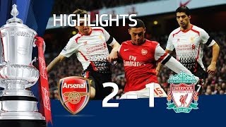 Arsenal vs Liverpool 21 FA Cup 5th Round goals amp highlights 2014 [upl. by Ruth415]