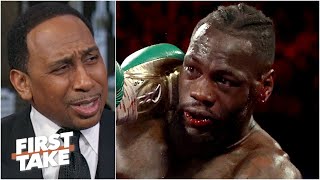 Stephen A reacts to Tyson Fury vs Deontay Wilder II I’ve been having nightmares  First Take [upl. by Eelana]