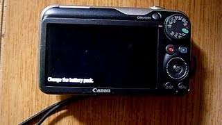 How to fix Canon quotChange the battery packquot error [upl. by Ettessil]