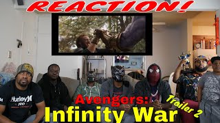 Avengers Infinity War Trailer 2 Reaction [upl. by Sharman]