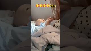 Cute Baby calling Papa baby cutebaby babyclips papa tiktokbaby viralbabyclips babyclips [upl. by Katerine]