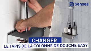 🔧 Réparation  Comment changer le tapis de la colonne de douche Easy [upl. by Ellesor58]