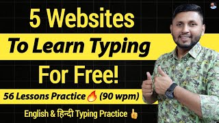 5 Free Websites To Learn Typing  Best Typing Software For Pc  Typing Software For Free [upl. by Willow]