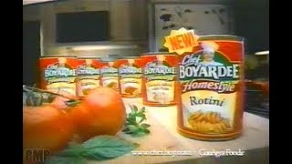 Chef Boyardee Homestyle Rotini 2001 [upl. by Jairia722]