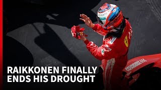 How Raikkonen finally won again for Ferrari [upl. by Marris724]