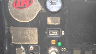 Ingersoll Rand P185WJD 185 CFM Air Compressor [upl. by Rbma]