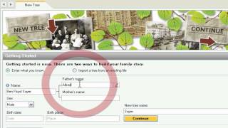 Initial Configuration of Family Tree Maker 2009 [upl. by Tarsuss]