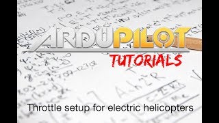 ArduPilot TradHeli Setup Video 3 [upl. by Amol]