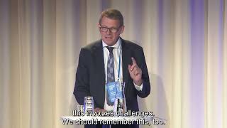 Speaker of Parliament Matti Vanhanen Work Life Forum Finland 2022 [upl. by Holly-Anne576]