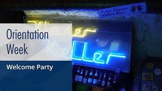 Orientation Week  Welcome Party [upl. by Ami]