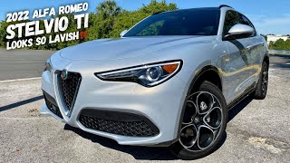 The 1ST 2022 Alfa Romeo Stelvio Ti Arrived In The BEST Looking Spec [upl. by Popper]