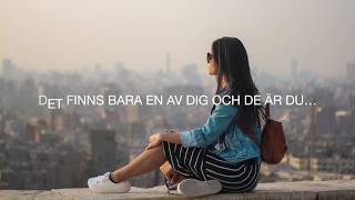 Två av oss Lyrics Video  Janice amp Ji Nilsson [upl. by Onitsuj]