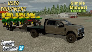 Working contracts for other farmers  Simple Midwest Episode 15  FS 22 [upl. by Lindahl]