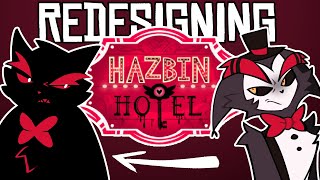 Redesigning MORE Hazbin Hotel characters [upl. by Bohlin513]