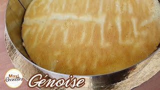 Recette Genoise Inratable Facile et Rapide [upl. by Alinoel112]