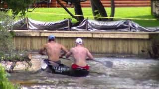 AuSable Canoe Marathon Sprint 2017  Patrick Madden  Adam Gelinas [upl. by Arikal]