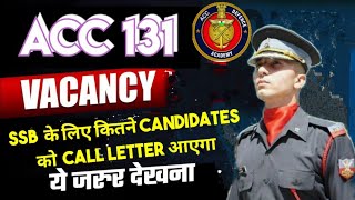 ACC 131 Entry Total Vacancy ❓❓  Vacancy In Army Cadet College [upl. by Bringhurst]